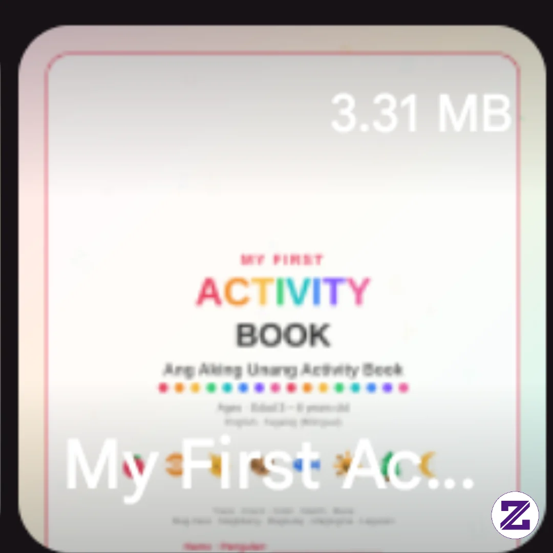Activity Books For Kids
