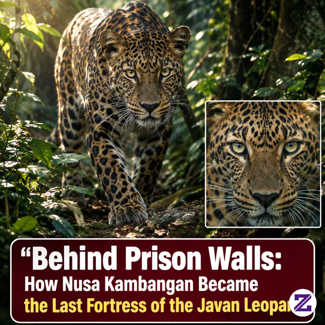 🐆 BEHIND PRISON WALLS, AN ENDANGERED KING STILL SURVIVES. image by Muhtar Agustin