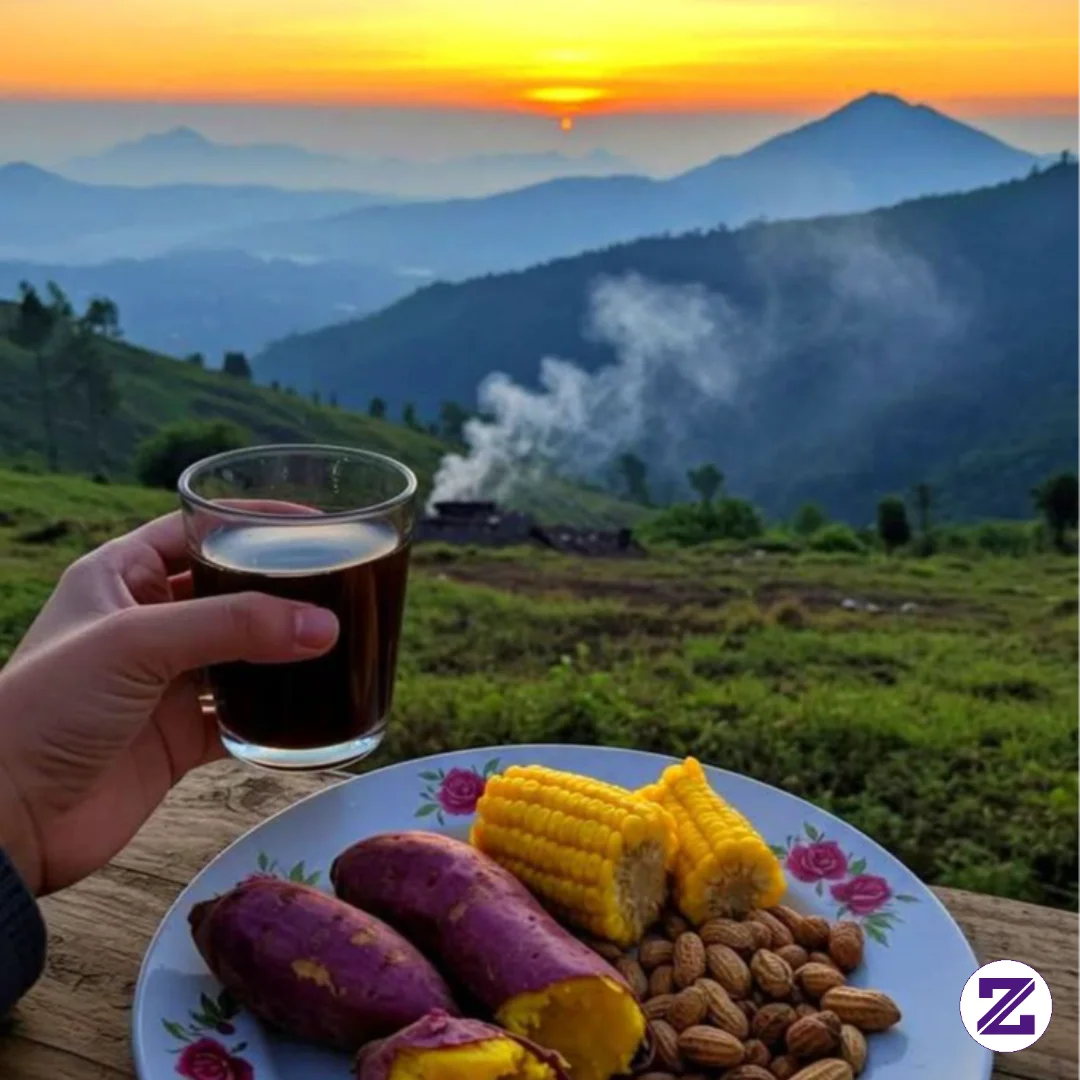 Gambar Bangun Pagi Sambil Ngopi Ditemani Dengan Cemilan Sederhana, Rasanya Ah Mantap😍 kategori Traveling dipublikasikan oleh Dheny Ponno Karaeng di Zoyalink