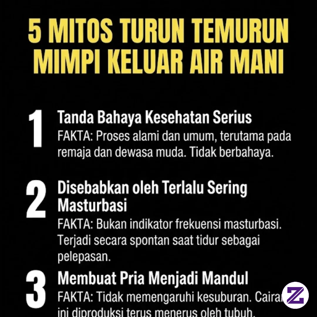 5 Mitos Turun Temurun Mimpi Keluar Air Mani