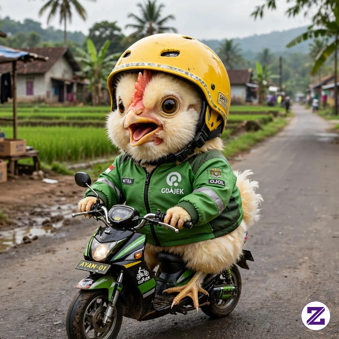 MUKA BOLEH IMUT TAPI SUDAH JADI DRIVER OJOL SEJAK KEMARIN, NARIK DARI KANDANG