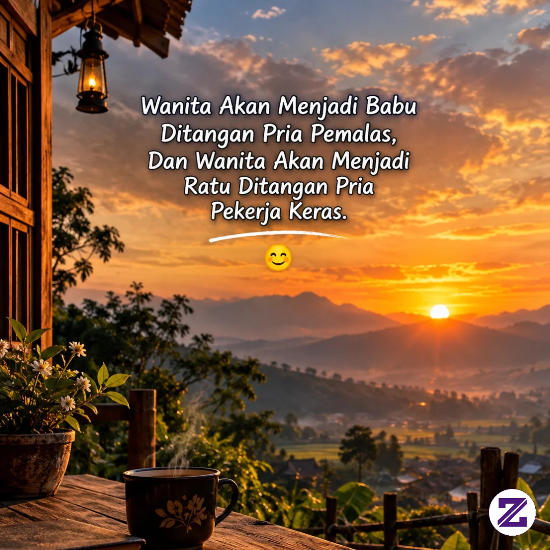 Wanita Akan Menjadi Babu Ditangan Peria Pemalas Tapi Akan Menjadi Ratu Di Tangan