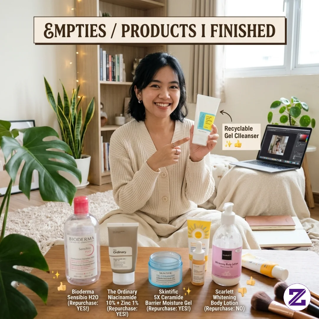 Honest Review: Skincare & Bodycare Empties Bulan Ini!