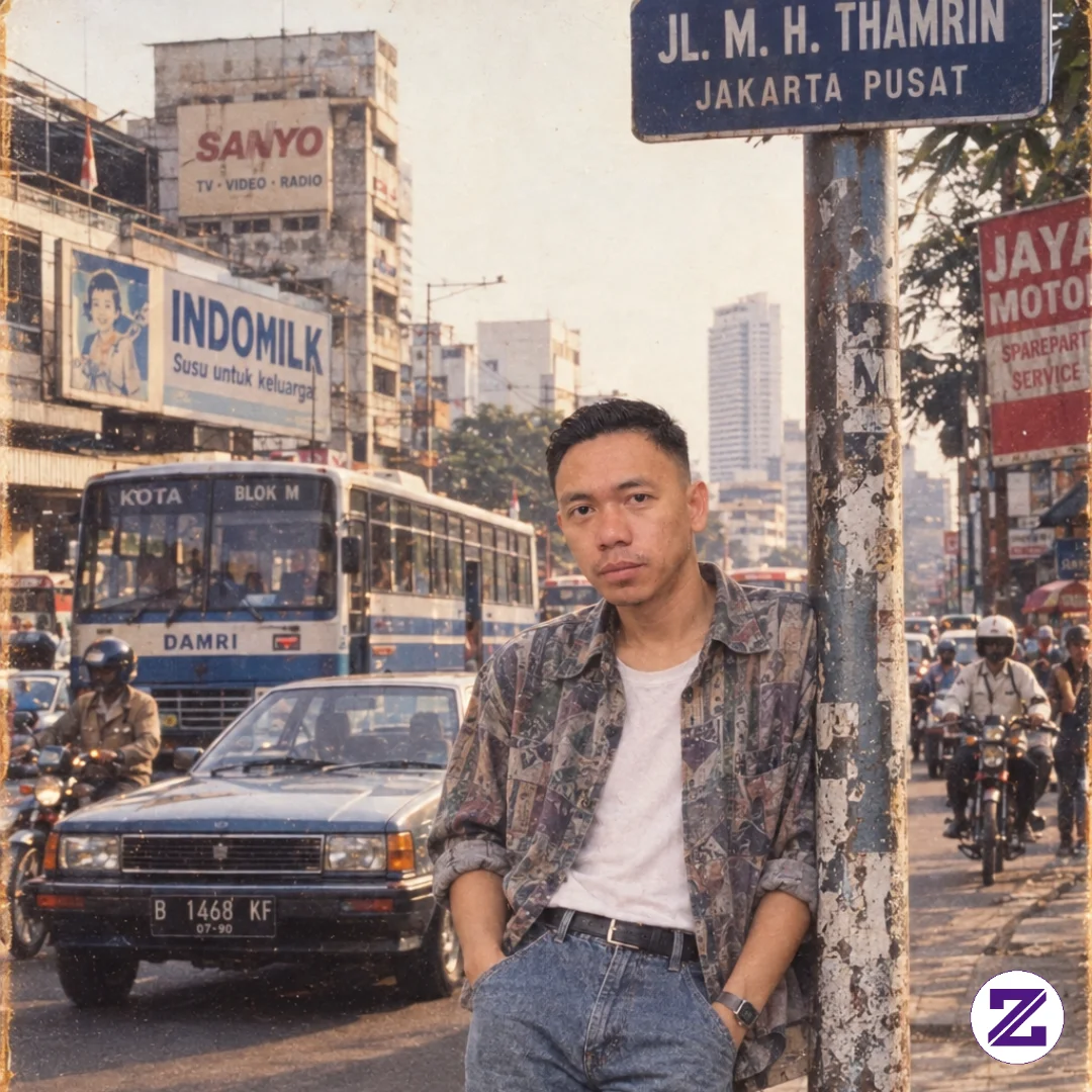 Foto Retro Jakarta 1990