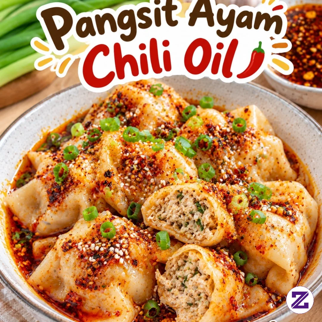 🥟🌶️ PANGSIT AYAM CHILI OIL