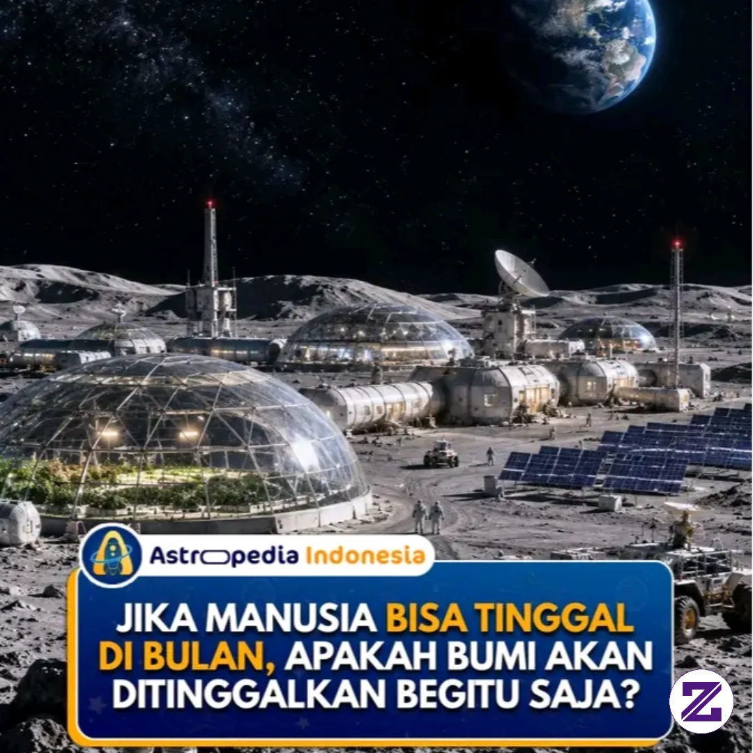 JIKA MANUSIA BISA TINGGAL DI BULAN, APAKAH BUMI AKAN DITINGGALKAN BEGITU SAJA?