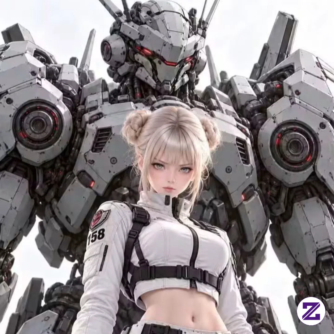 Wanita Ini Mahir Menggunakan Robot