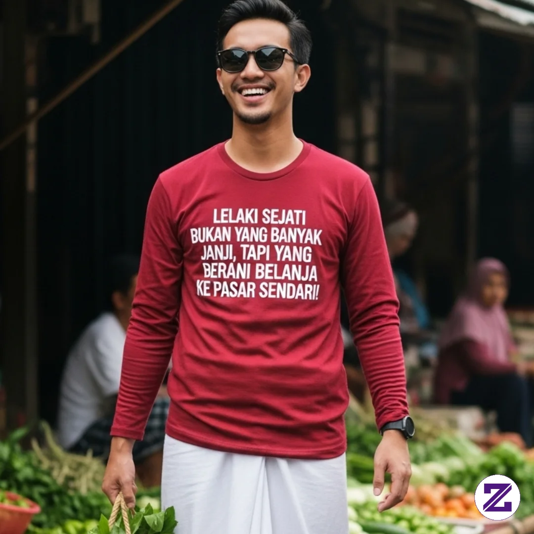 Lelaki Yang Sejati Bukan Yang Banyak Janji, Tetapi Lelaki Yang Berani Belanja Ke