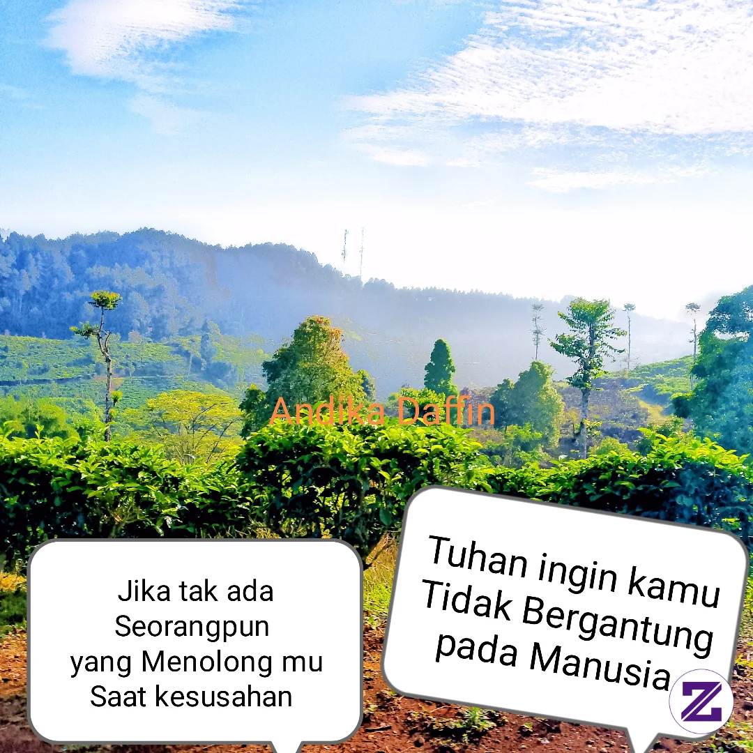 Tuhan Tidak Ingin Kau Bergantung Pada Manusia