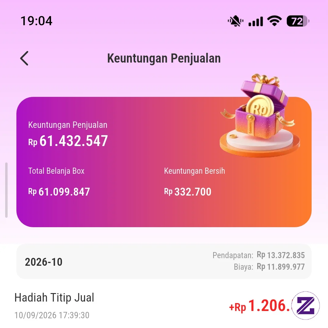 Alhamdulillah Udah Jalan 2 Bulan Dapet Segini😍. Yang Mau Japri Ke No. Wawa👇🏻