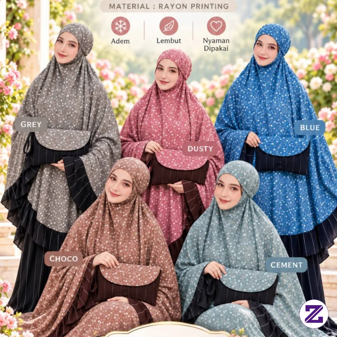 BISMILLAH,Mukena Qonita By OKINAYUME