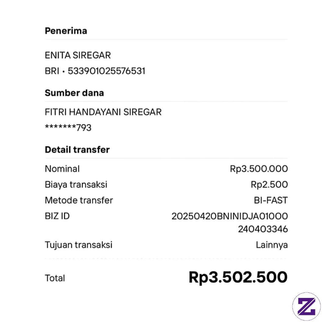 Yang Belum Dapat Transferan ?