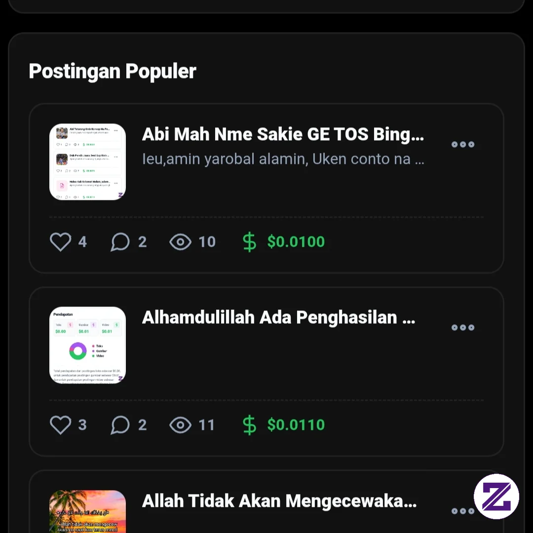 Sedikit Demi Sedikit Lama Lama Insya Alloh Banyak Tahun Depan