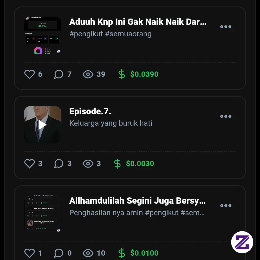 Allhamdulillah Segini Juga Udah Bangga,apa Lagi KLO Banyak Aduh Bakalan Terbang