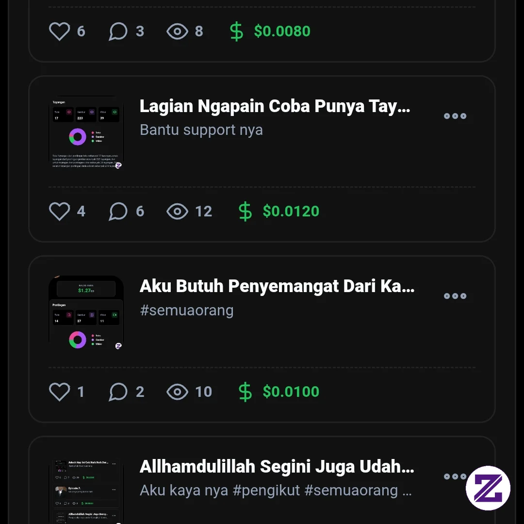Yuk Kita Saling Interaksi Biar Konten Kita Naik Terus