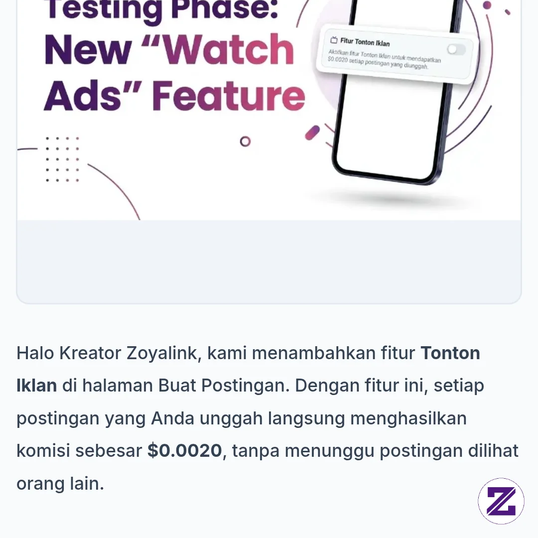 Sekaran Zoyalingk Semakin Baik Deh Sekarang Mah Udah Dapat Bonus 20 Dari Satu