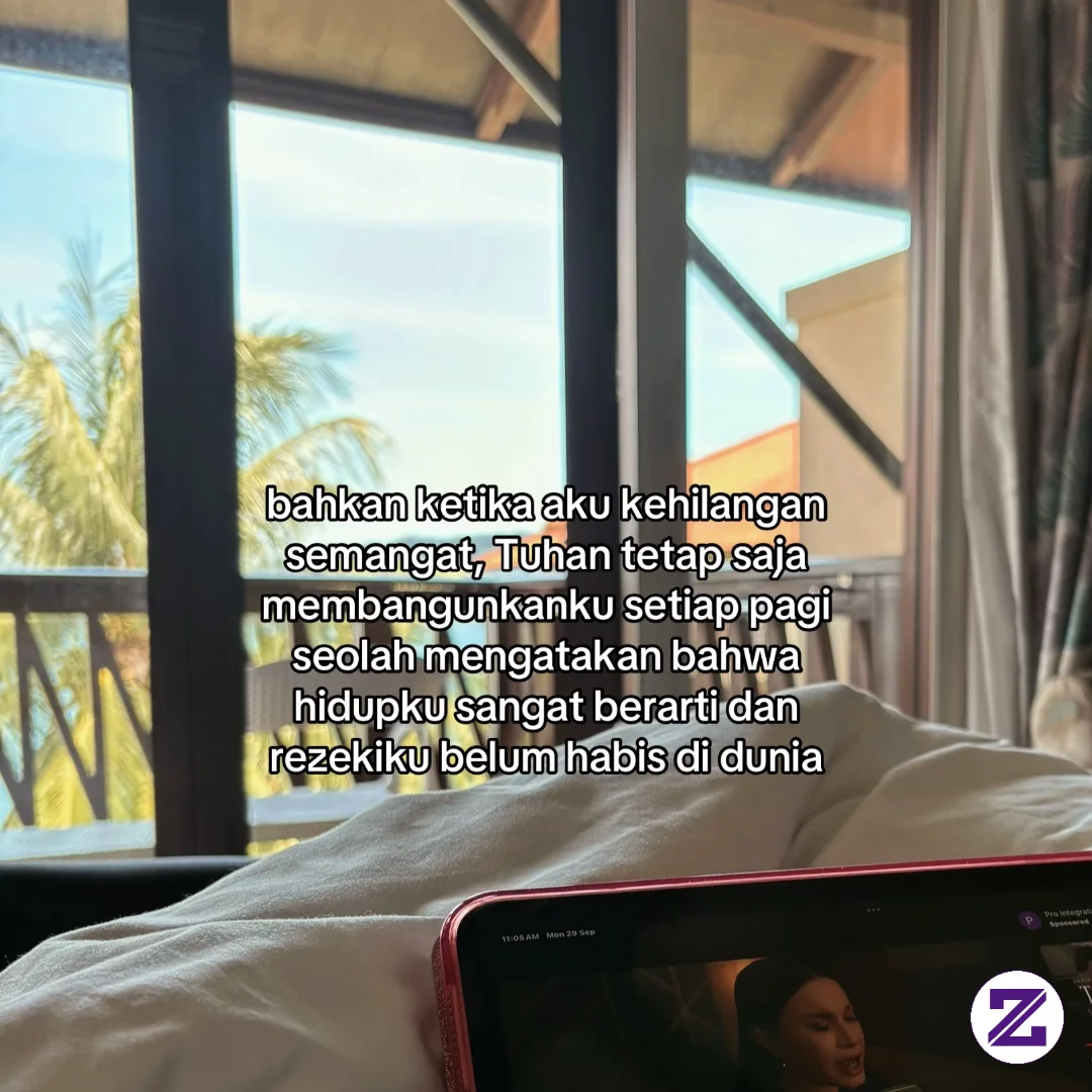 Tetap Bersyukur Untuk Setiap Nafas Di Pagi Hari. Kaki Ini Masih Diberi