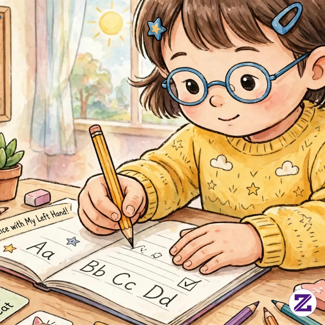 KENAPA SI KECIL LEBIH SUKA MENGGUNAKAN TANGAN KIRI?