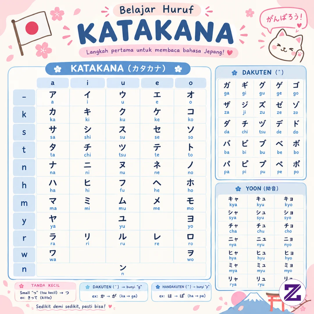 Yuk, Kenalan Dengan Huruf Katakana! 🇯🇵