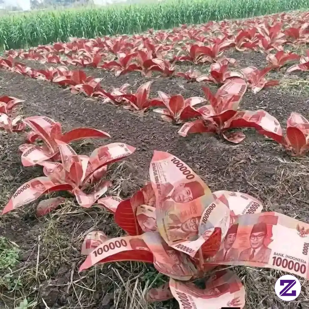 Coba Tebak Ada Berapa Uang Dikebun Ku