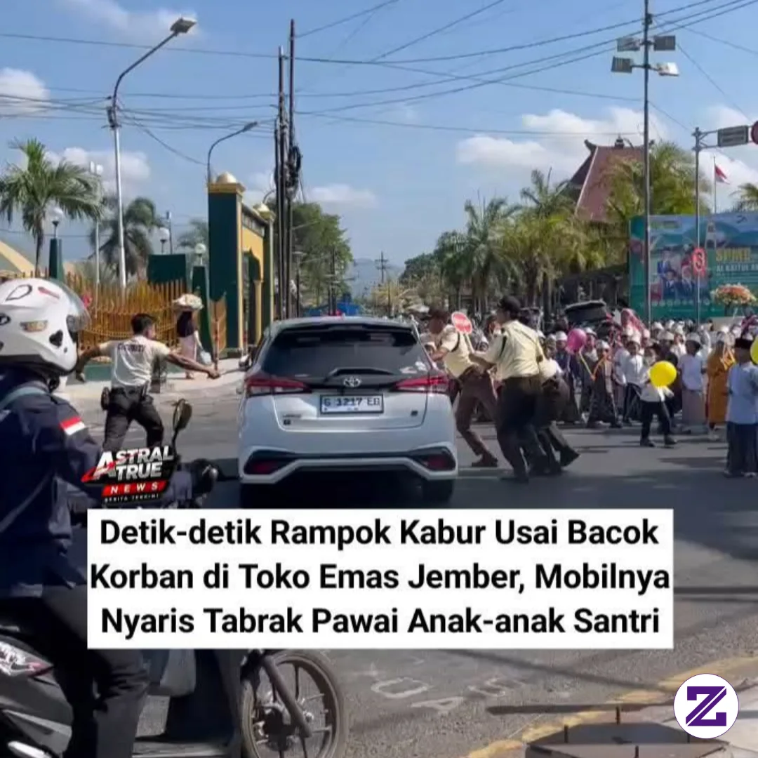 Aksi Perampokan Terjadi Di Toko Emas Murni Di Jalan Sultan Agung Dekat Alun-alun