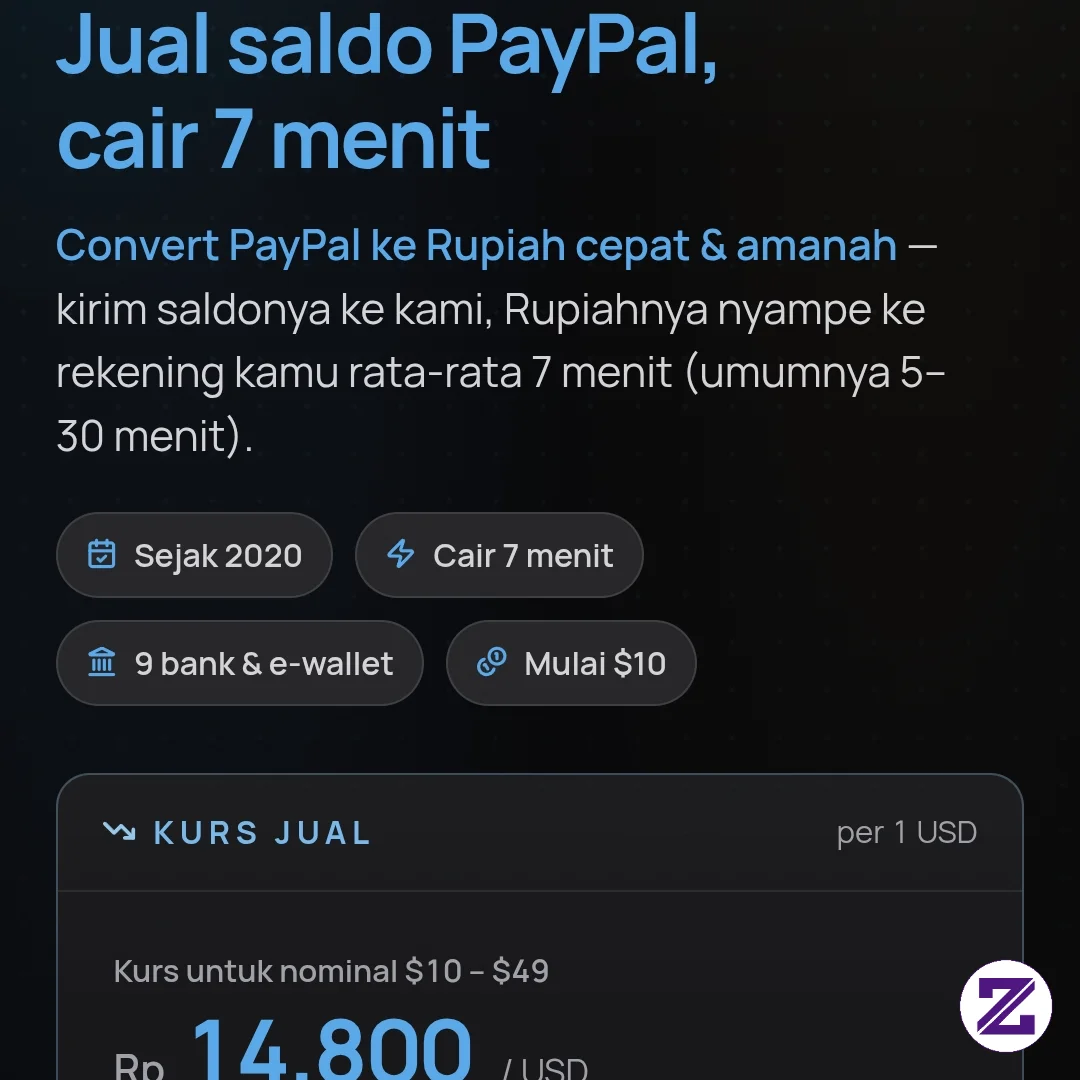 Yang Punya Paypal 10 Dolar Jual Saja Disini Saja