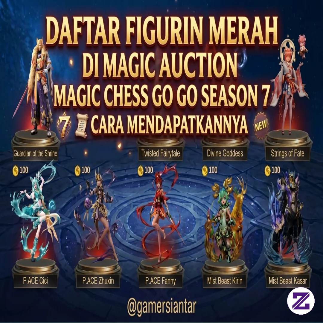 Ini Daftar Figurin Merah Magic Auction Magic Chess Go Go