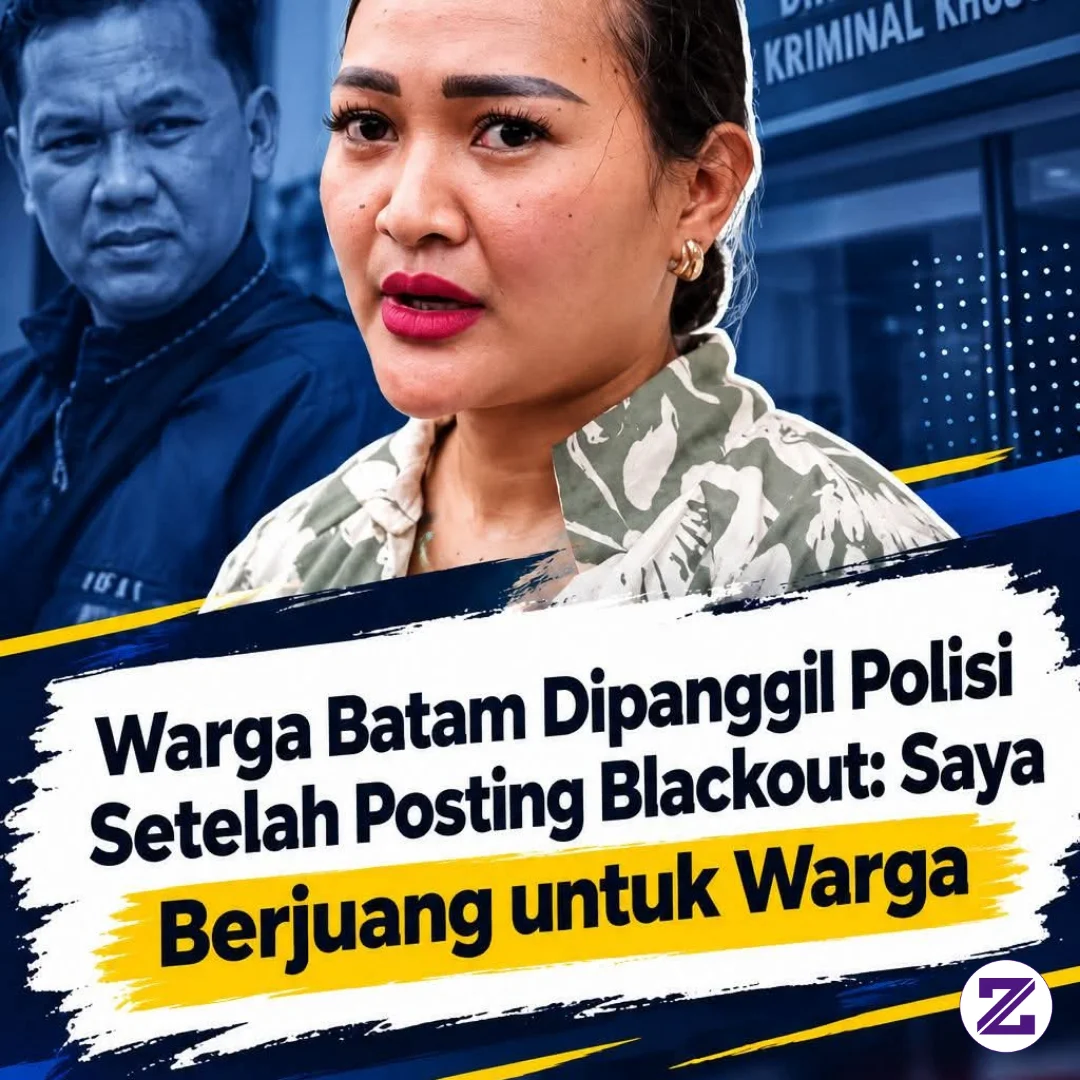 Viral Unggahan Soal Blackout Batam, Warganet Dipanggil Polda Kepri