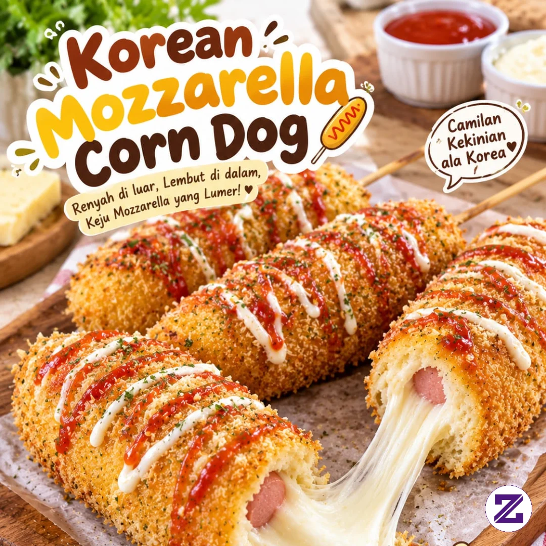 KOREAN MOZZARELLA CORN DOG