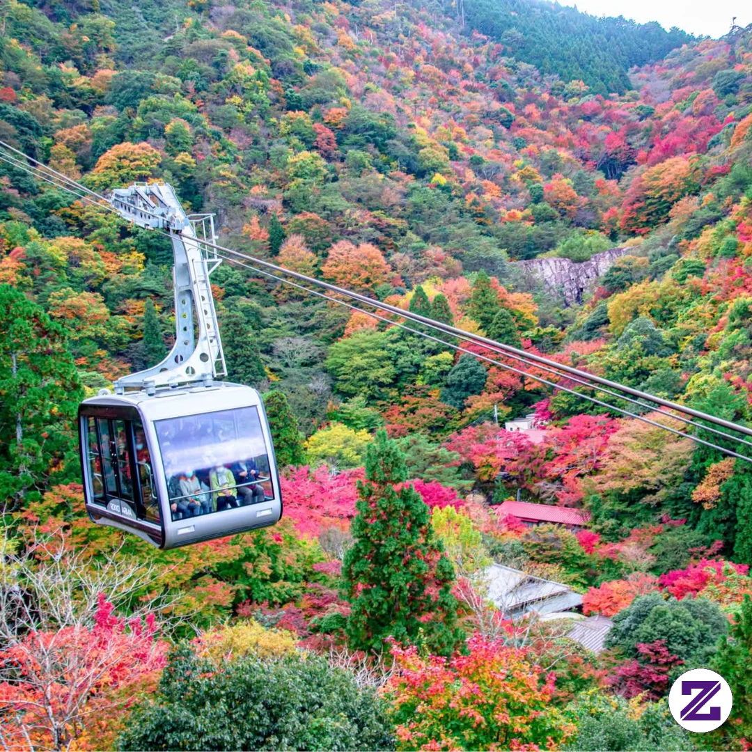🚡🍁 Taking A Stroll In The Sky And Soaking In Hot Springs! Rokko-Arima Ropeway