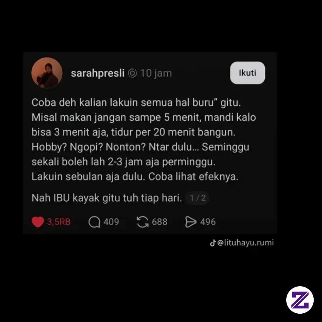 Biar Ngerasain Tuh Jadi Ibu Kaya Gimana Gak Nge Gampangin