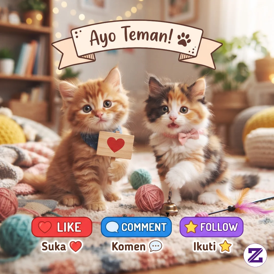Duo Anabul Gemesin Siap Menghibur Harimu! 🐾