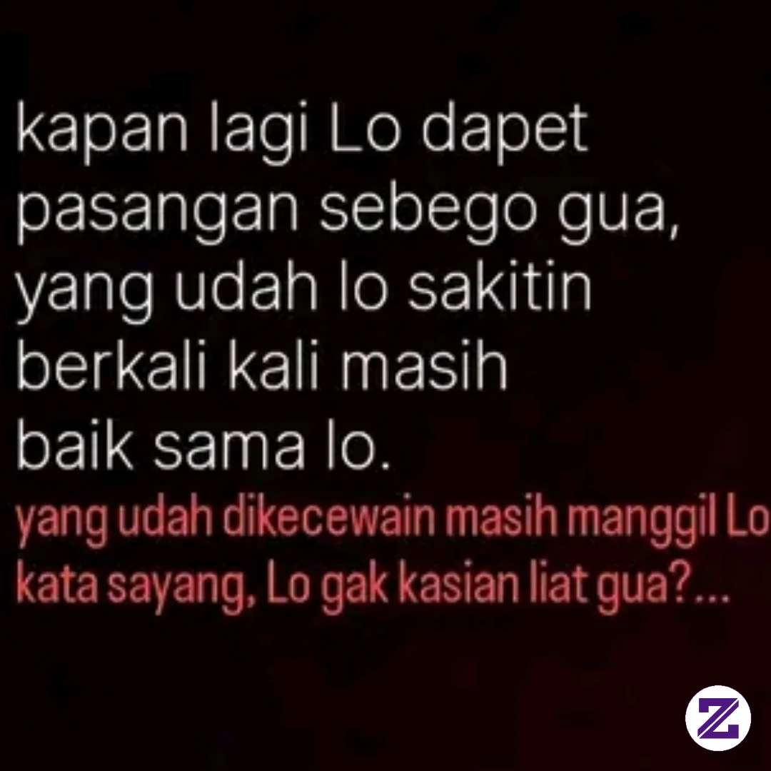 Udah Disakitin Tapi Masih Sayang