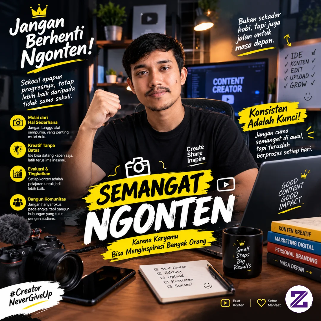 Karyamu Bisa Menginspirasi Banyak Orang