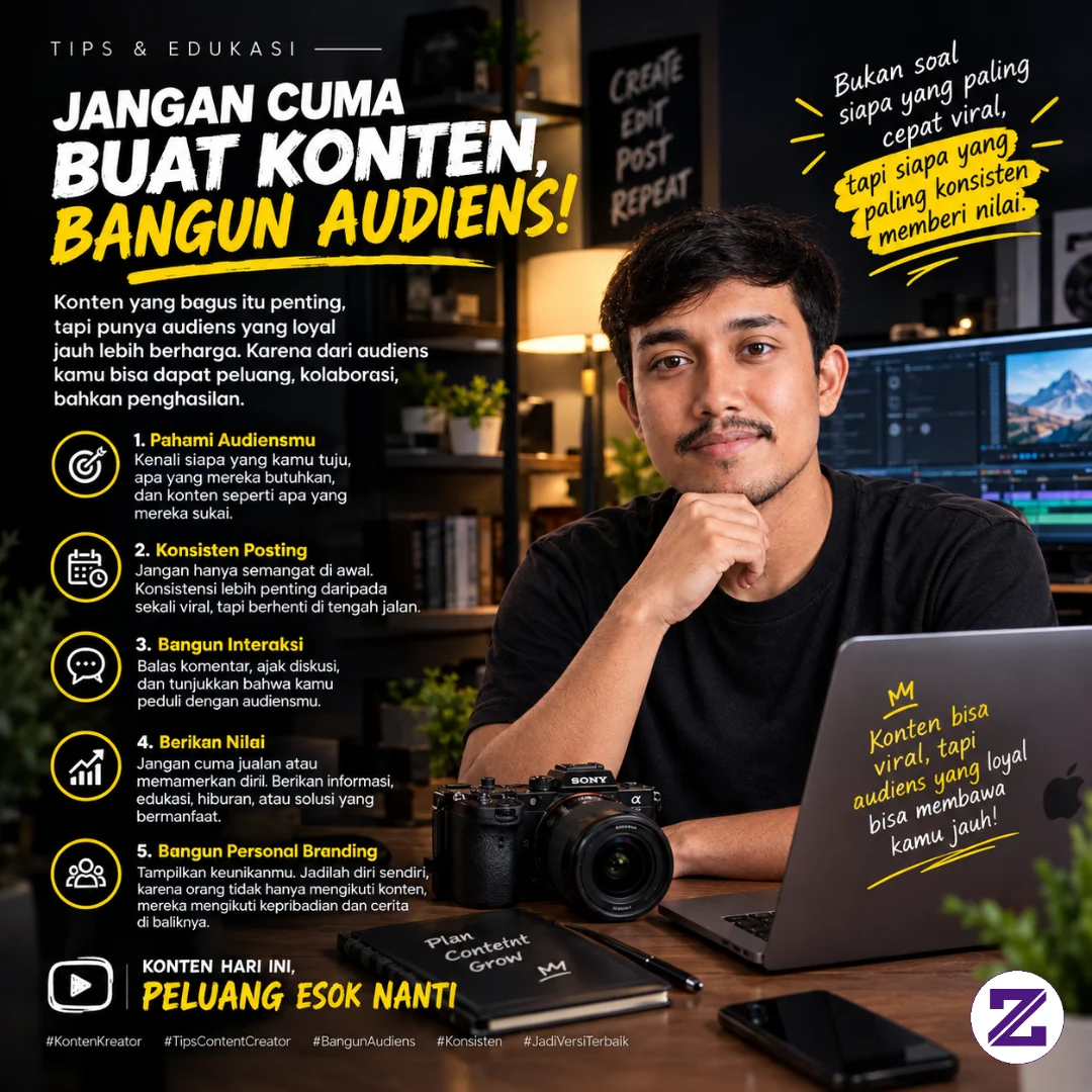 Jangan Sibuk Ingin Viral Sampai Lupa Membangun Kualitas Diri. 🔥