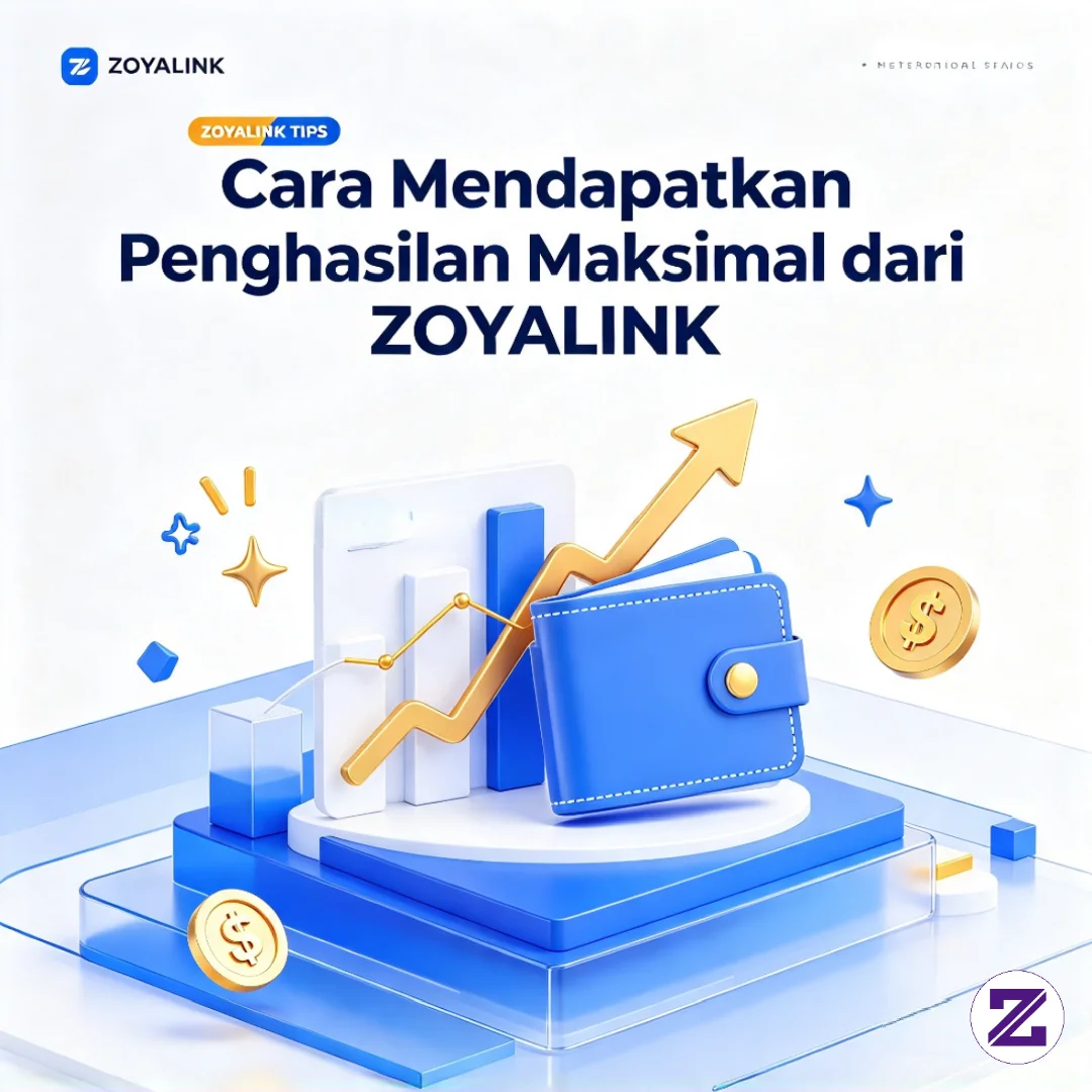 CARA MENDAPATKAN PENGHASILAN MAKSIMAL DARI ZOYALINK