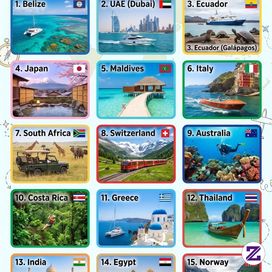 CHOOSE YOUR DREAM VACATION! Pick Three All-Inclusive Adventures Around The