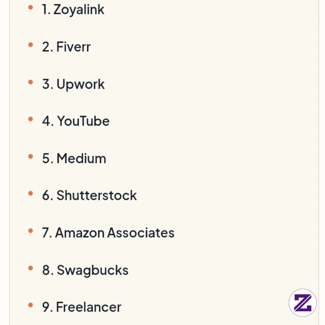 1. Zoyalink