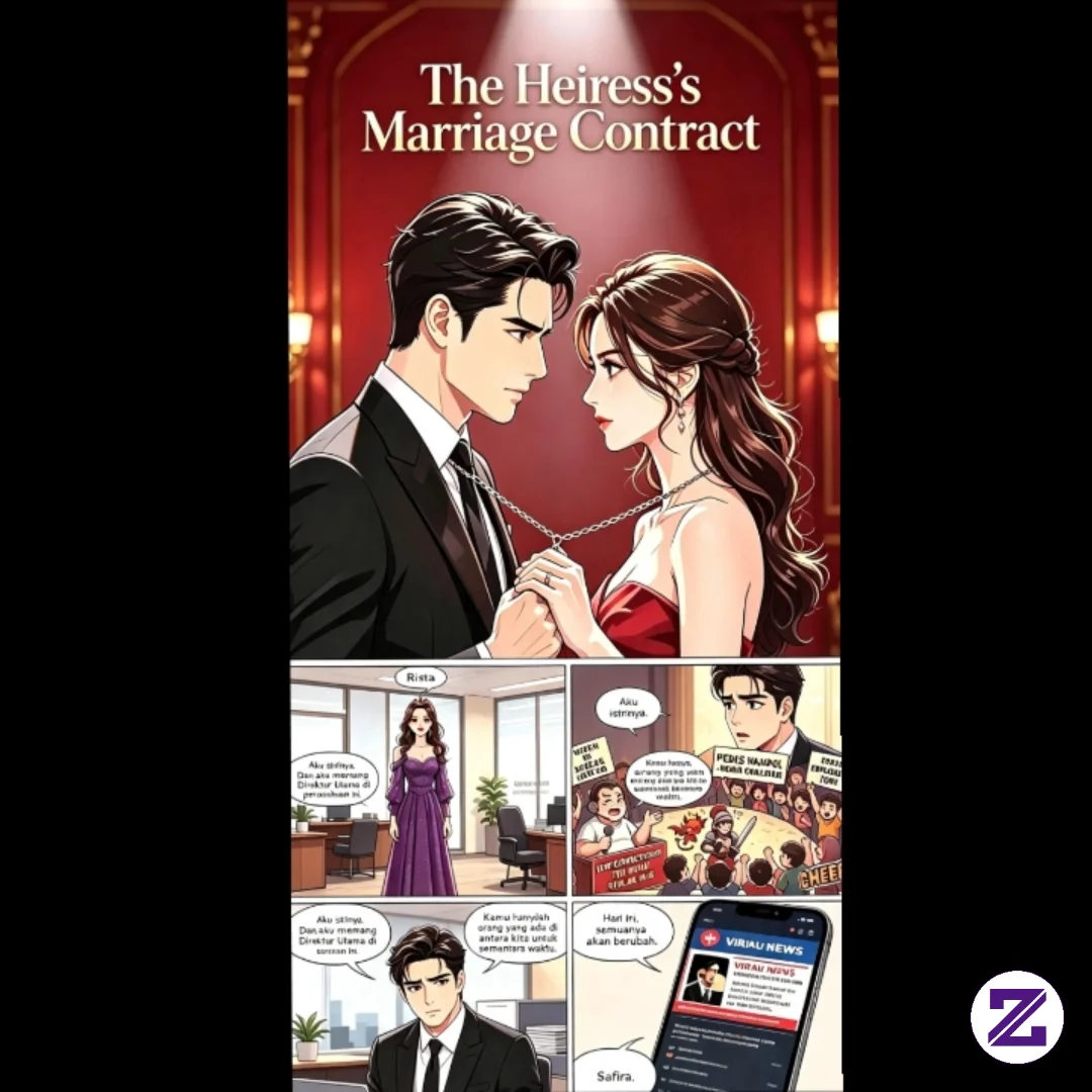 Hay, Mau Baca Novel Pernikahan Kontrak Yang Seru, Baca Di Quarterfull...