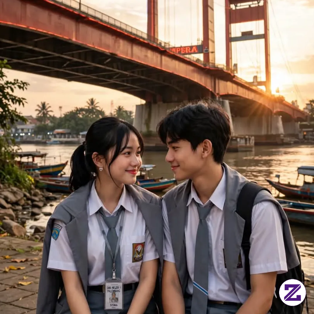 # TERJEBAK CINTA DI BAWAH AMPERA ❤️