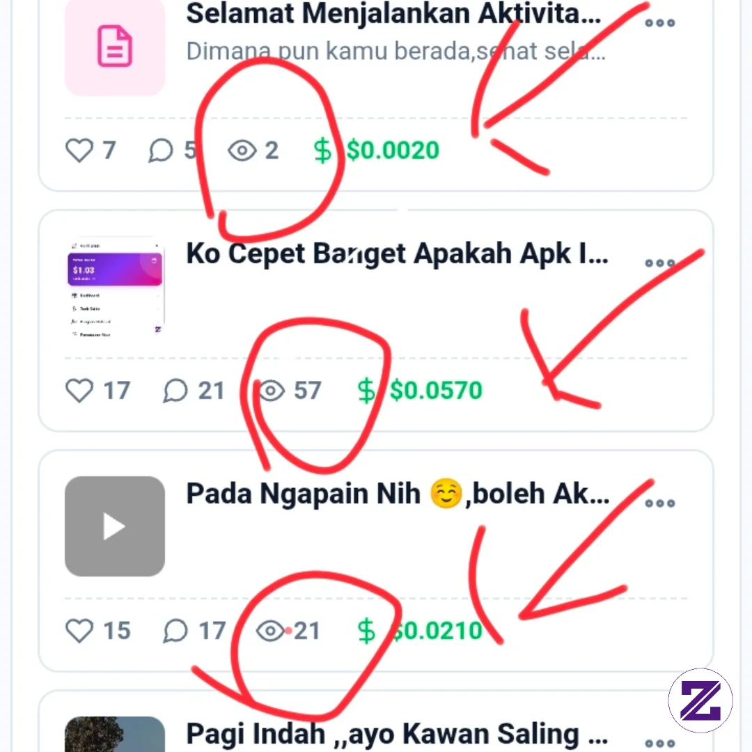 Ternyata Yang Di Itung Bukan Like Atau Komen ,jadi Yang Di Itung Cuma Yang
