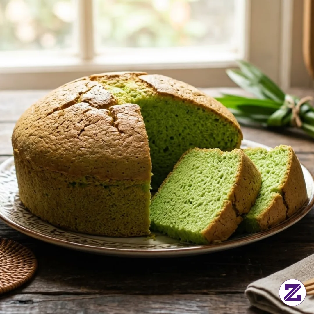 Berikut Adalah Resep Bolu Pandan Panggang Yang Super Lembut, Harum Pandan Alami,