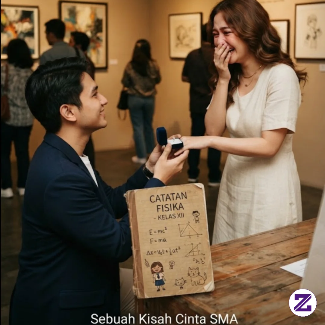 Kupinang Kau Dengan Buku Catatan Fisika"