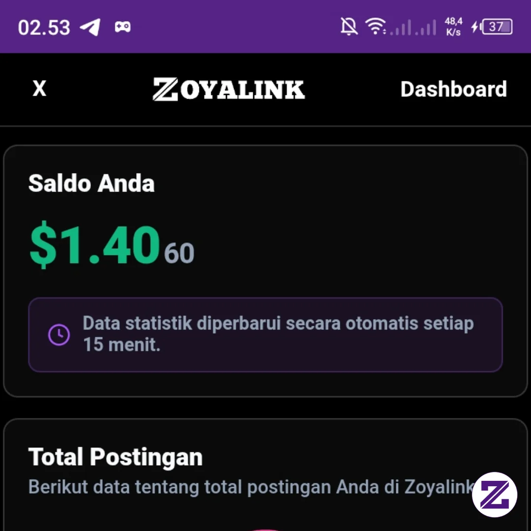 Dari $0.01 Menuju $1.40!📈 Bukti Kalau Konsistensi Posting Di Zoya Link Itu