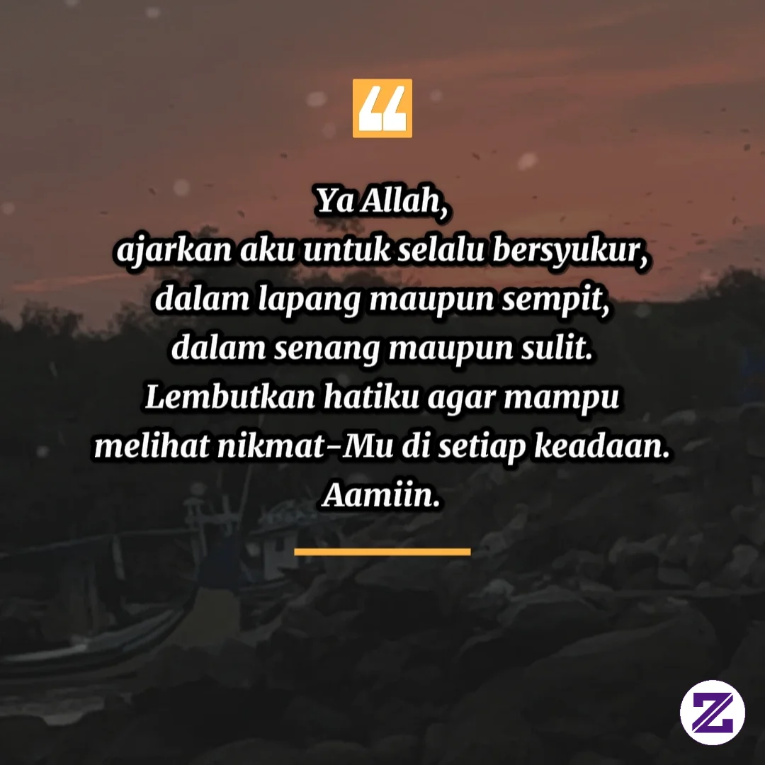 YaAllah, Ajarkan Aku Bersyukur 🤲🤲🤲🤲