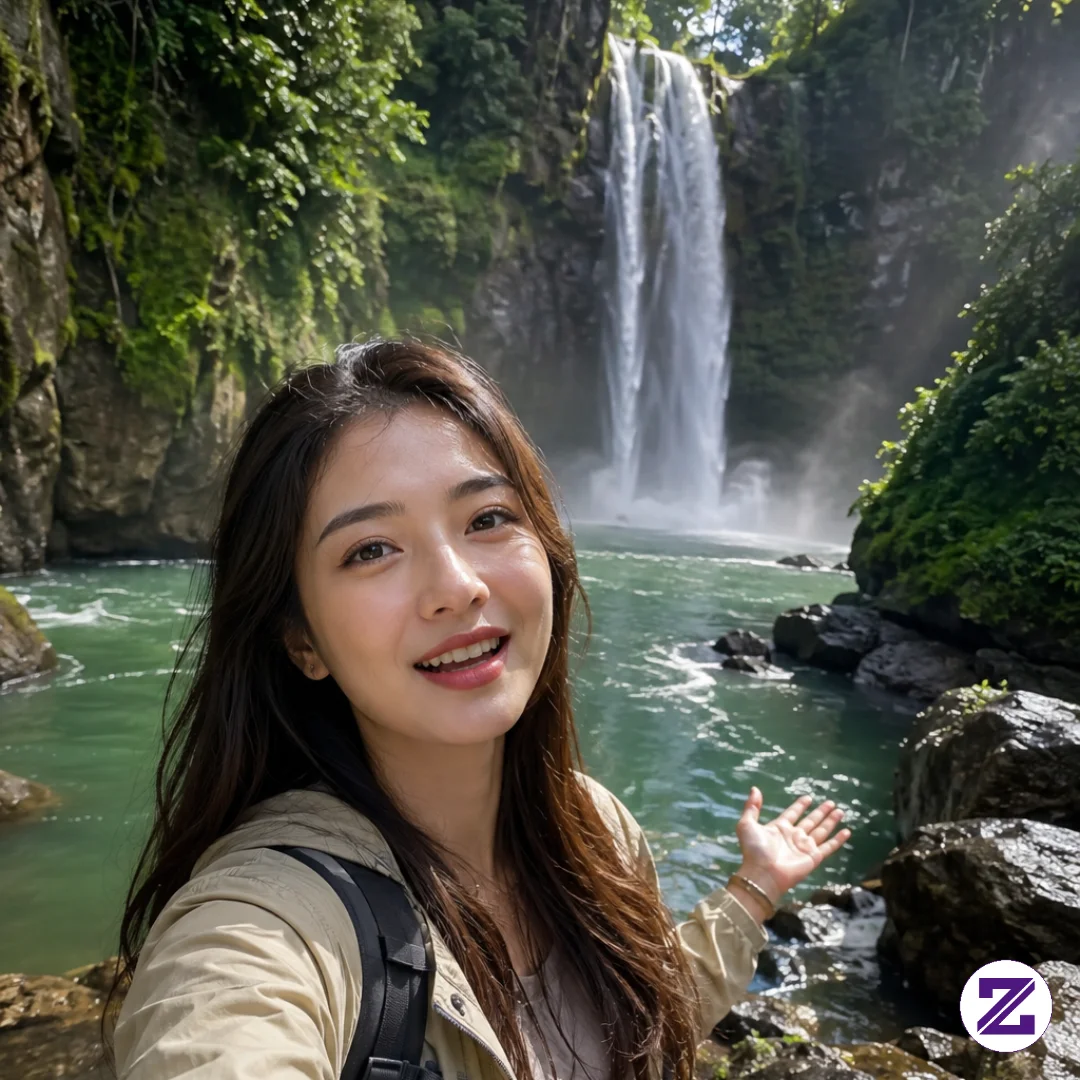 Air Terjun Yang Sangat Indah