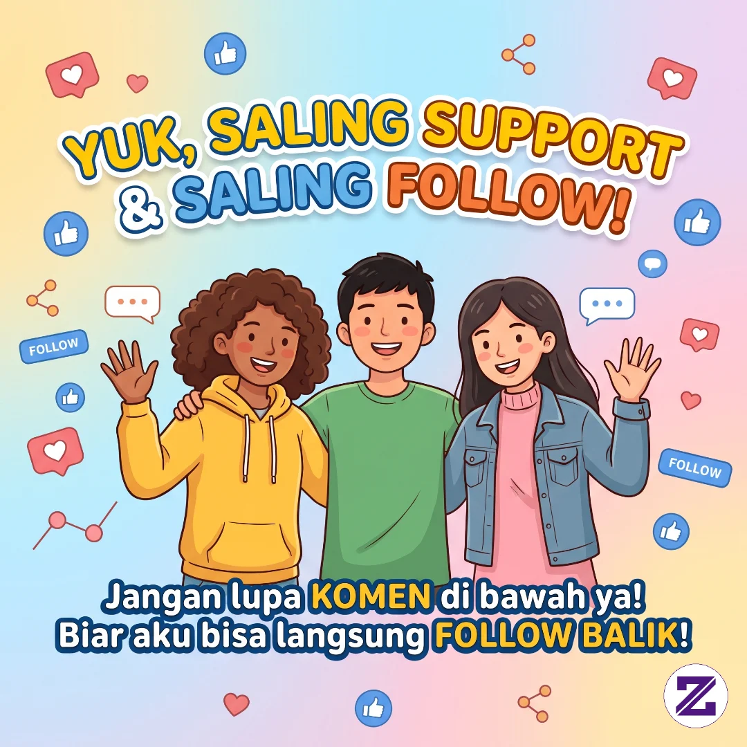 Yuk Saling Support Gaes