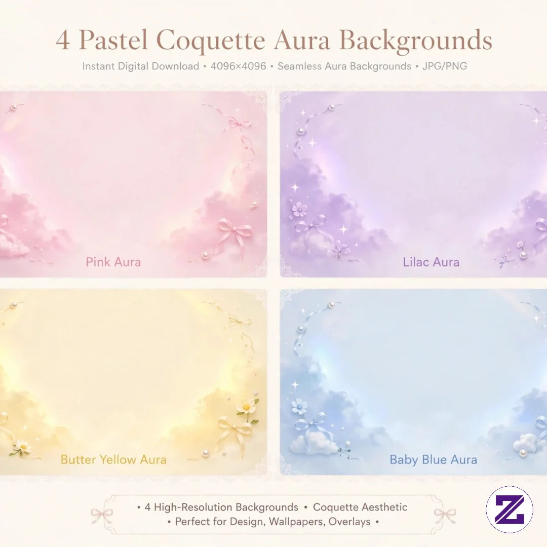 Cara Bikin Background Pastel Aesthetic 4in1 Kayak Gini Cuma Pakai HP - Laku Di