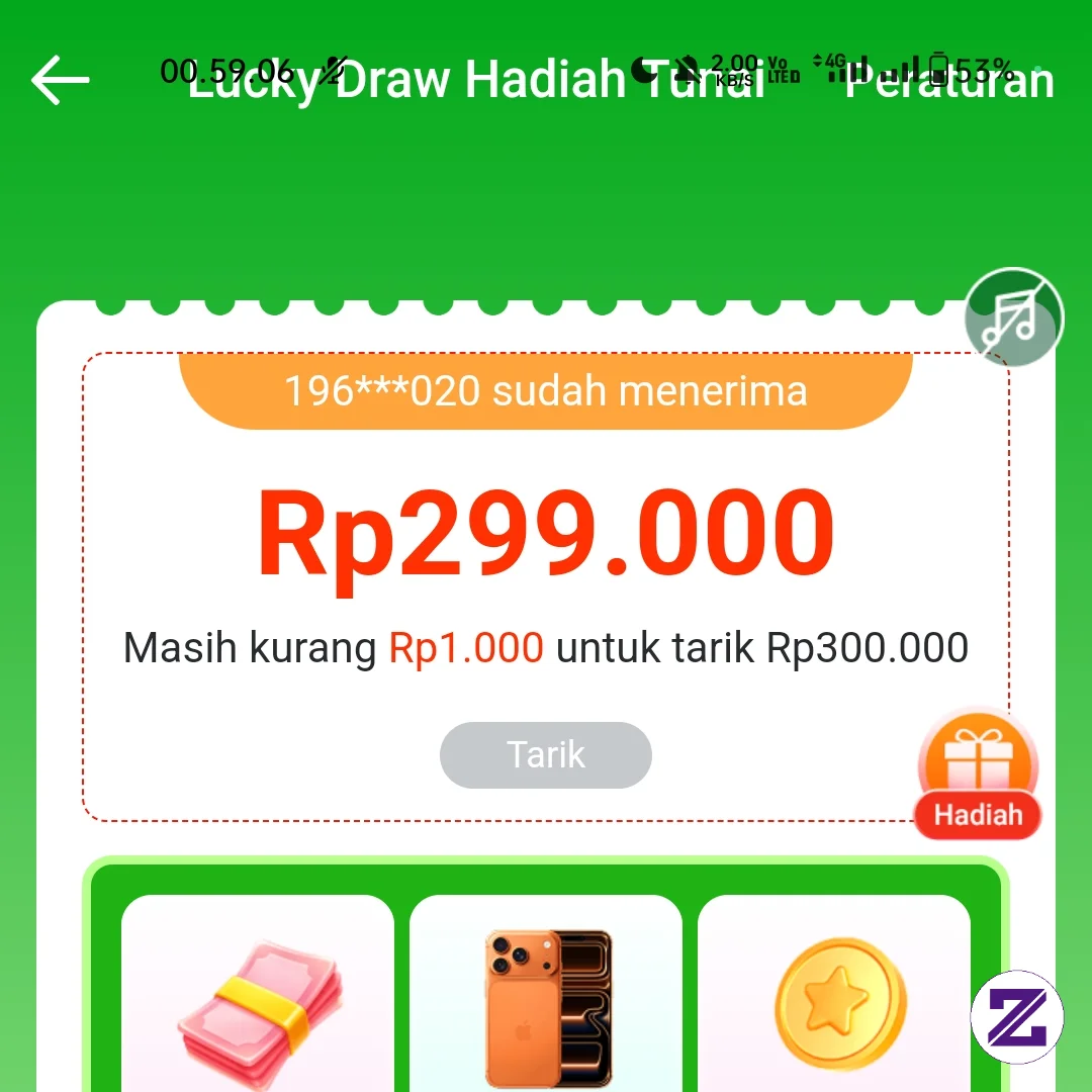 Gas Garap Cuy 300k Lumayan
