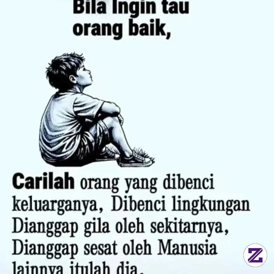 Bila Ingin Tau, Apakah Orang Itu Baik Atau Tidak